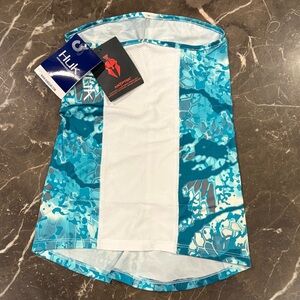 Huk Kryptek Aqua Camo Performance Fishing Neck Gaiter